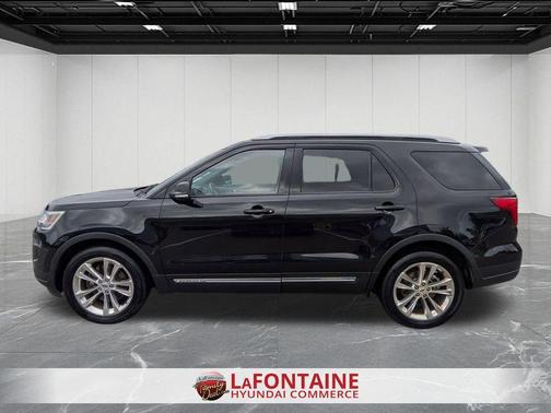 Agate Black Metallic 2019 Ford Explorer XLT
