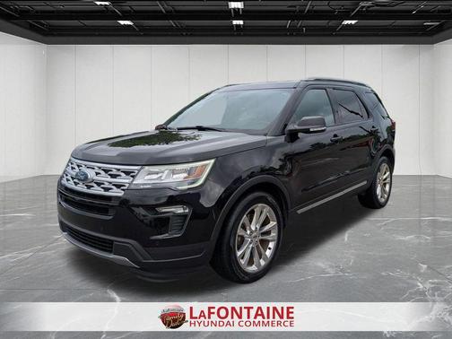 Agate Black Metallic 2019 Ford Explorer XLT