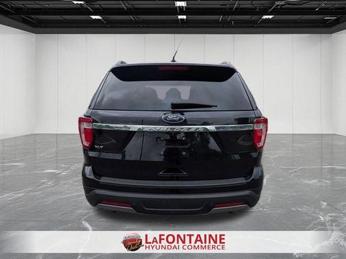 Agate Black Metallic 2019 Ford Explorer XLT