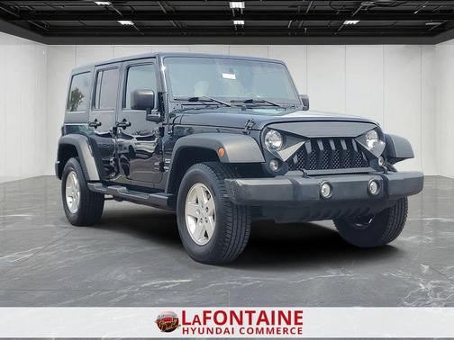Black Clearcoat 2017 Jeep Wrangler Unlimited Sport