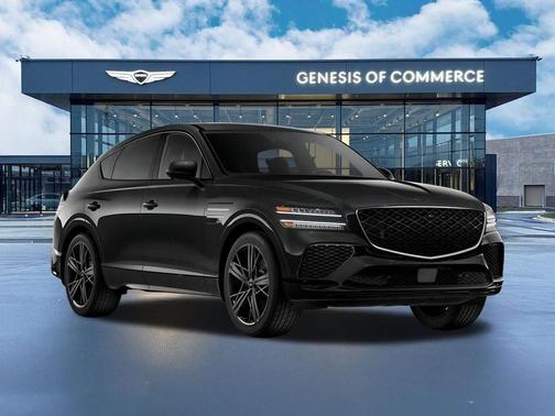 Black 2026 Genesis GV80 Coupe 3.5T e-SC Prestige Black