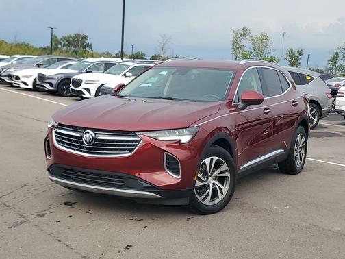 Cinnabar Metallic 2021 Buick Envision Essence