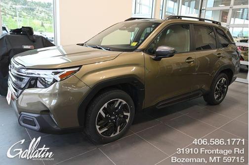 Autumn Green Metallic 2025 Subaru Forester Limited