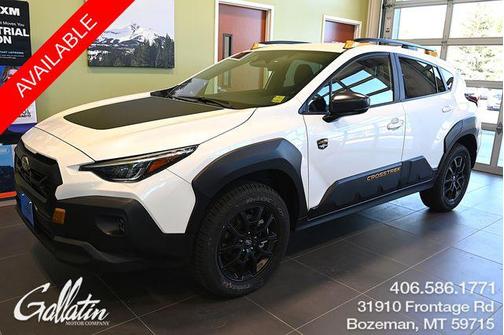 Crystal White Pearl 2026 Subaru Crosstrek Wilderness