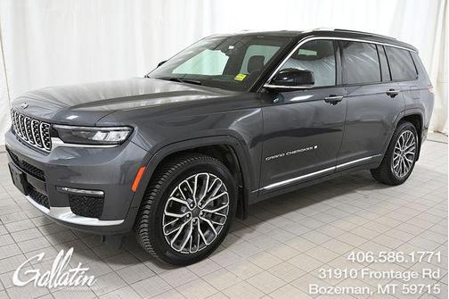 Baltic Gray Metallic Clearcoat 2024 Jeep Grand Cherokee L Summit Reserve