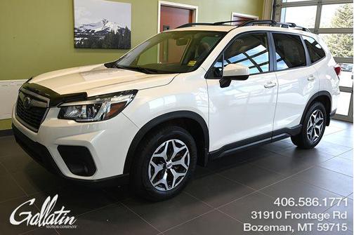 Crystal White Pearl 2020 Subaru Forester Premium