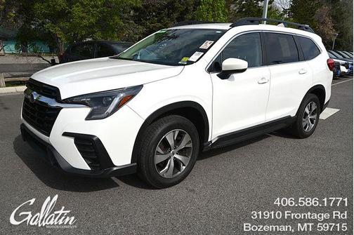 Crystal White Pearl 2024 Subaru Ascent Premium 8-Passenger