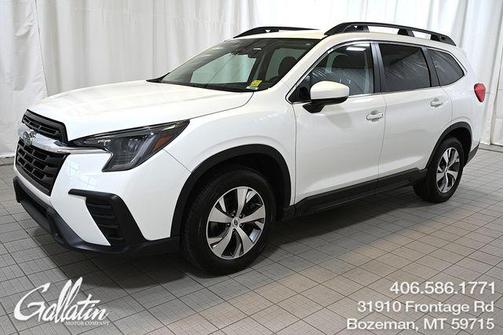 Crystal White Pearl 2024 Subaru Ascent Premium 8-Passenger