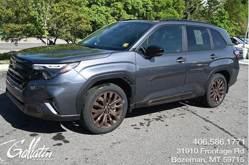 Gray Metallic 2026 Subaru Forester Sport