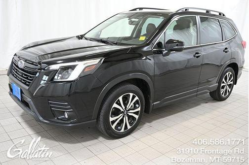 Crystal Black Silica 2024 Subaru Forester Limited