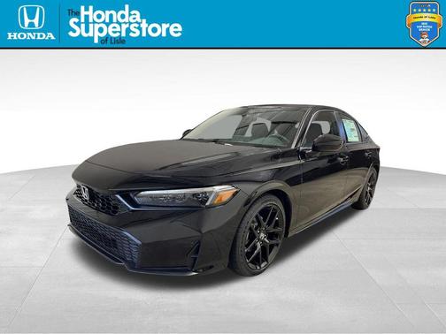 Crystal Black 2026 Honda Civic Sport