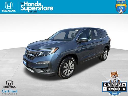 Blue 2020 Honda Pilot EX-L