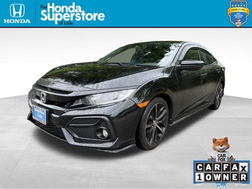 Crystal Black Pearl 2021 Honda Civic Sport