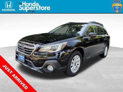 Crystal Black Silica 2018 Subaru Outback 2.5i Premium