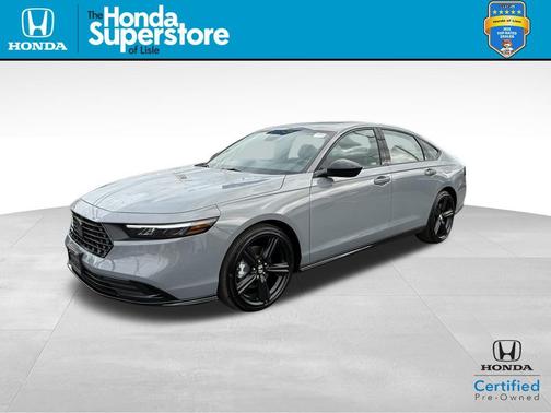 Urban Gray 2025 Honda Accord Hybrid Sport-L