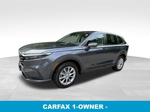 Gray 2026 Honda CR-V EX AWD
