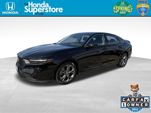 Crystal Black Pearl 2024 Honda Accord EX