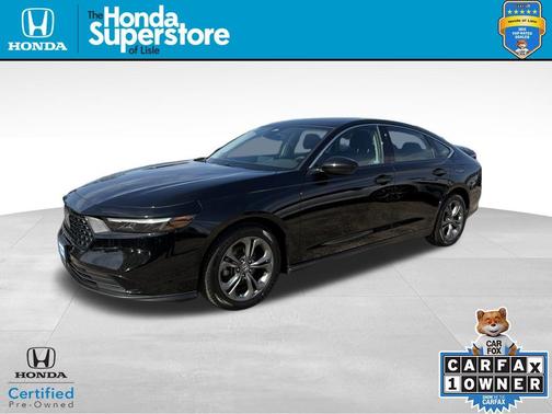 Crystal Black Pearl 2024 Honda Accord EX