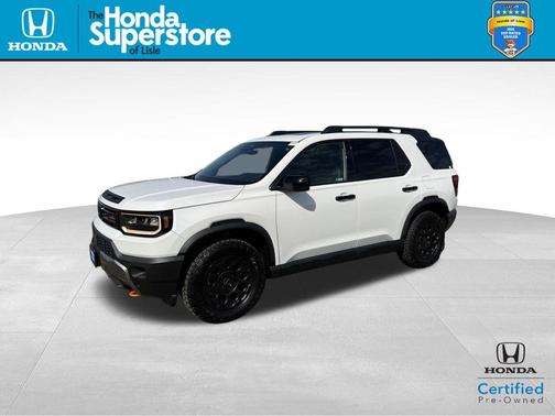 Platinum White 2026 Honda Passport AWD TrailSport Elite