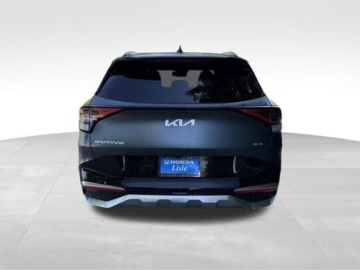 Shadow Matte Gray 2025 Kia Sportage Hybrid SX-Prestige