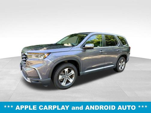 Modern Steel Metallic 2025 Honda Pilot EX-L