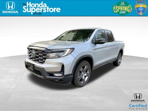 Solar Silver Metallic 2025 Honda Ridgeline TrailSport