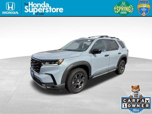 Sonic Gray Pearl 2023 Honda Pilot AWD TrailSport