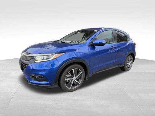Aegean Blue Metallic 2021 Honda HR-V EX-L