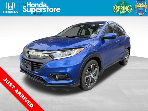 Aegean Blue Metallic 2021 Honda HR-V EX-L