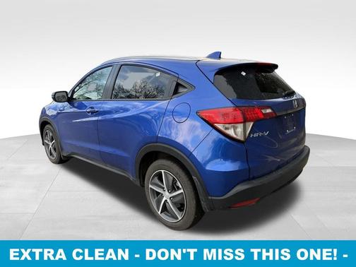 Aegean Blue Metallic 2021 Honda HR-V EX-L