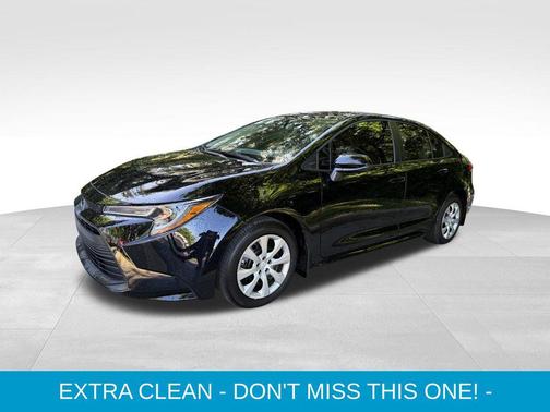 Midnight Black Metallic 2026 Toyota Corolla LE