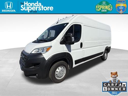 Bright White Clearcoat 2023 RAM ProMaster 3500 High Roof