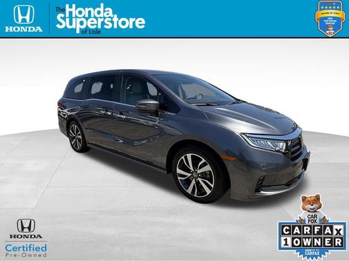 Gray 2024 Honda Odyssey Touring