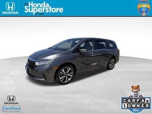 Gray 2024 Honda Odyssey Touring
