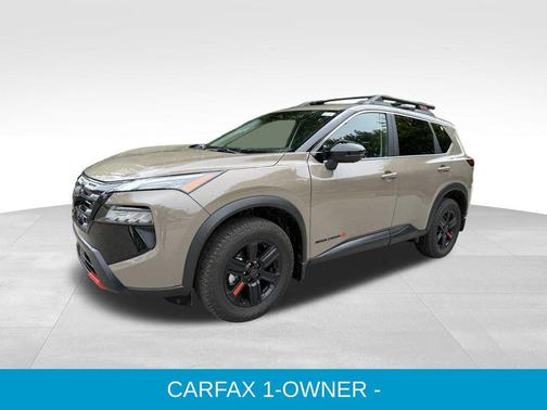 Baja Storm Metallic 2025 Nissan Rogue Rock Creek