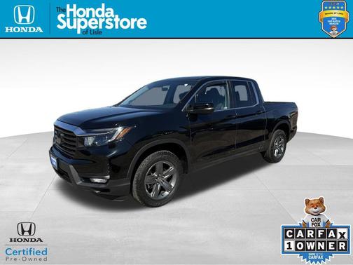 Crystal Black Pearl 2023 Honda Ridgeline RTL