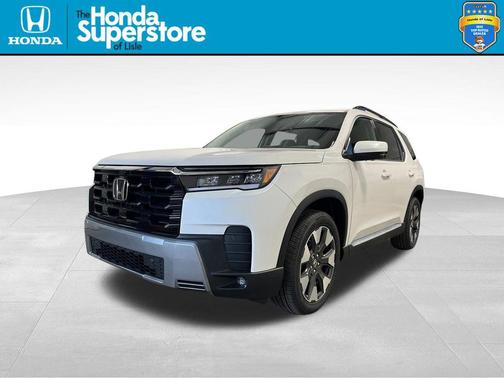 Platinum White 2026 Honda Pilot Elite