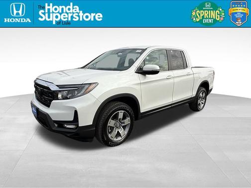 Platinum White Pearl 2025 Honda Ridgeline RTL