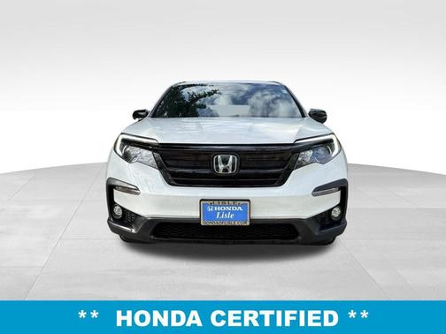 Platinum White Pearl 2022 Honda Pilot AWD Sport