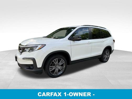 Platinum White Pearl 2022 Honda Pilot AWD Sport