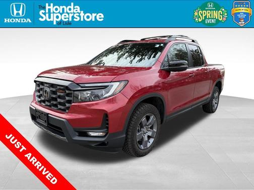 Radiant Red Metallic II 2024 Honda Ridgeline TrailSport
