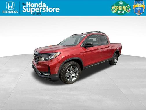 Radiant Red Metallic II 2024 Honda Ridgeline TrailSport
