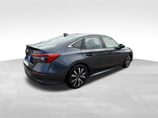Gray 2024 Honda Civic EX