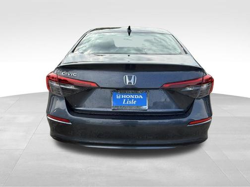 Gray 2024 Honda Civic EX
