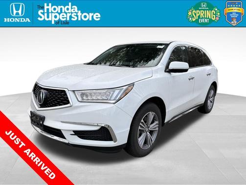 Platinum White Pearl 2020 Acura MDX 3.5L