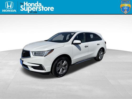 Platinum White Pearl 2020 Acura MDX 3.5L