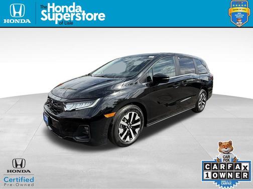 Crystal Black Pearl 2025 Honda Odyssey EX-L