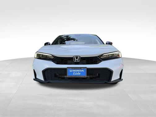 Platinum White 2026 Honda Civic Sport