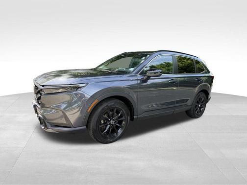 Gray 2024 Honda CR-V Hybrid Sport AWD