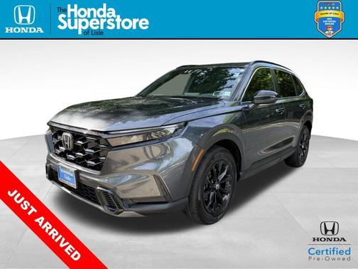 Gray 2024 Honda CR-V Hybrid Sport AWD